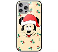 ERT GROUP custodia per cellulare per Apple Iphone 13 originale e con licenza ufficiale Disney, modello Mickey 040 in vetro temperato, adattato alla forma del telefono cellulare, custodia protettiva