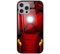 ERT GROUP custodia per cellulare per Apple Iphone 13 PRO originale e con licenza ufficiale Marvel, modello Iron Man 024 in vetro temperato, custodia protettiva
