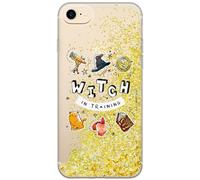 ERT GROUP custodia per cellulare per Apple Iphone 7/8/ SE 2/ SE 3 originale e con licenza ufficiale Harry Potter, modello Harry Potter 244, con effetto glitter overflow