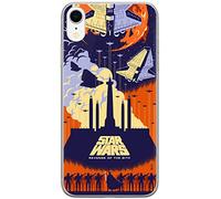 Ert Group custodia per cellulare per Apple Iphone XR originale e con licenza ufficiale Star Wars, modello 030 adattato in modo ottimale alla forma dello smartphone, custodia in TPU