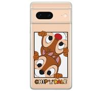 ERT GROUP custodia per cellulare per Google PIXEL 7 originale e con licenza ufficiale Disney, modello Chip & Dale 005 adattato in modo ottimale alla forma dello smartphone, custodia in TPU