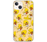 Ert Group custodia per cellulare per Iphone 13 MINI originale e con licenza ufficiale Looney Tunes, modello Speedy Gonzales 001 adattato in modo ottimale alla forma dello smartphone, custodia in TPU