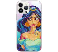 Ert Group custodia per cellulare per Iphone 13 PRO MAX originale e con licenza ufficiale Disney, modello Jasmine 002 adattato in modo ottimale alla forma dello smartphone, custodia in TPU