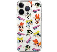 ERT GROUP custodia per cellulare per Iphone 13 PRO originale e con licenza ufficiale The Powerpuff Girls, modello The Powerpuff Girls 028 adattato alla forma dello smartphone, parzialmente trasparente