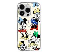 ERT GROUP custodia per cellulare per Iphone 14 PRO MAX originale e con licenza ufficiale Disney, modello Minnie 076 adattato in modo ottimale alla forma dello smartphone, custodia in TPU