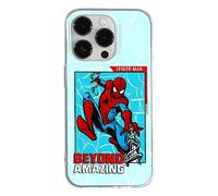 ERT GROUP custodia per cellulare per Iphone 14 PRO MAX originale e con licenza ufficiale Marvel, modello Spider Man 041 adattato in modo ottimale alla forma dello smartphone, custodia in TPU