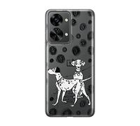 ERT GROUP custodia per cellulare per Oneplus NORD 2T 5G originale e con licenza ufficiale Disney, modello Dalmatian 002 adattato in modo ottimale alla forma dello smartphone, parzialmente trasparente