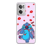 ERT GROUP custodia per cellulare per Oneplus NORD CE 2 originale e con licenza ufficiale Disney, modello Stitch 017 adattato in modo ottimale alla forma dello smartphone, custodia in TPU