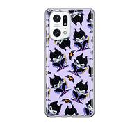 Ert Group custodia per cellulare per Oppo FIND X5 PRO originale e con licenza ufficiale Disney, modello Maleficent 004 adattato in modo ottimale alla forma dello smartphone, custodia in TPU