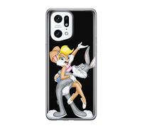 Ert Group custodia per cellulare per Oppo FIND X5 PRO originale e con licenza ufficiale Looney Tunes, modello Lola & Bugs 001 adattato in modo ottimale alla forma dello smartphone, custodia in TPU