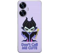 ERT GROUP custodia per cellulare per Realme C55 originale e con licenza ufficiale Disney, modello Maleficent 003 adattato in modo ottimale alla forma dello smartphone, custodia in TPU