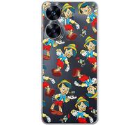 Ert Group custodia per cellulare per Realme C55 originale e con licenza ufficiale Disney, modello Pinocchio 002 adattato in modo ottimale alla forma dello smartphone, parzialmente trasparente