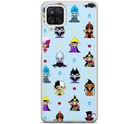 Ert Group custodia per cellulare per Samsung A12 / M12 / F12 originale e con licenza ufficiale Disney, modello Disney Villains 007 adattato alla forma dello smartphone, custodia in TPU