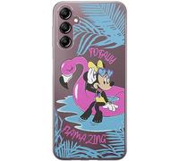 ERT GROUP custodia per cellulare per Samsung A14 4G/5G originale e con licenza ufficiale Disney, modello Minnie 025 adattato in modo ottimale alla forma dello smartphone, parzialmente trasparente