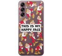 ERT GROUP custodia per cellulare per Samsung A14 4G/5G originale e con licenza ufficiale Disney, modello Snow White & 7 dwarfs 014 adattato alla forma dello smartphone, parzialmente trasparente