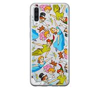 Ert Group custodia per cellulare per Samsung A50/ A50s/ A30s originale e con licenza ufficiale Disney, modello Peter Pan 002 adattato alla forma dello smartphone, parzialmente trasparente