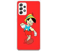 Ert Group custodia per cellulare per Samsung A52 5G / A52 LTE 4G / A52S 5G originale e con licenza ufficiale Disney, modello Pinocchio 001 adattato alla forma dello smartphone, custodia in TPU