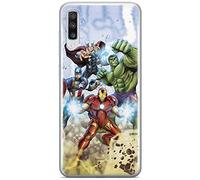 Ert Group custodia per cellulare per Samsung A70 originale e con licenza ufficiale Marvel, modello Avengers 003 adattato in modo ottimale alla forma dello smartphone, custodia in TPU