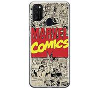 Ert Group custodia per cellulare per Samsung M21 originale e con licenza ufficiale Marvel, modello 004 adattato in modo ottimale alla forma dello smartphone, custodia in TPU
