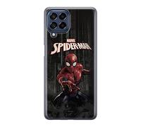Ert Group custodia per cellulare per Samsung M33 5G originale e con licenza ufficiale Marvel, modello Spider Man 007 adattato in modo ottimale alla forma dello smartphone, custodia in TPU