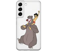 Ert Group custodia per cellulare per Samsung S22 originale e con licenza ufficiale Disney, modello Jungle Book 002 adattato in modo ottimale alla forma dello smartphone, parzialmente trasparente