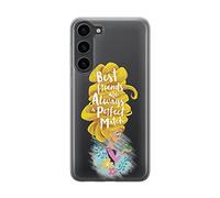 ERT GROUP custodia per cellulare per Samsung S23 originale e con licenza ufficiale Disney, modello Rapunzel & Pascal 002 adattato in modo ottimale alla forma dello smartphone, parzialmente trasparente