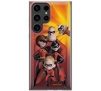 Ert Group custodia per cellulare per Samsung S23 ULTRA originale e con licenza ufficiale Disney, modello Incredibles 001 adattato in modo ottimale alla forma dello smartphone, custodia in TPU
