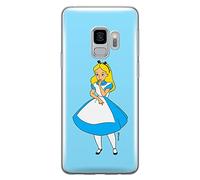 Ert Group custodia per cellulare per Samsung S9 originale e con licenza ufficiale Disney, modello Alice 010 adattato in modo ottimale alla forma dello smartphone, custodia in TPU