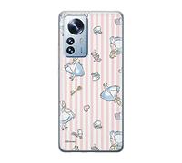 Ert Group custodia per cellulare per Xiaomi 12 / 12X originale e con licenza ufficiale Disney, modello Alice 001 adattato in modo ottimale alla forma dello smartphone, custodia in TPU