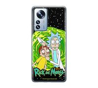 Ert Group custodia per cellulare per Xiaomi 12 / 12X originale e con licenza ufficiale Rick and Morty, modello Rick & Morty 007 adattato in modo ottimale alla forma dello smartphone, custodia in TPU