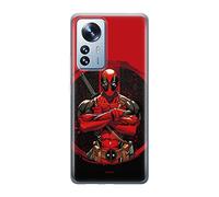 Ert Group custodia per cellulare per Xiaomi 12 PRO originale e con licenza ufficiale Marvel, modello Deadpool 006 adattato in modo ottimale alla forma dello smartphone, custodia in TPU