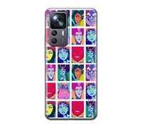 Ert Group custodia per cellulare per Xiaomi 12T/12T pro/K50 Ultra originale e con licenza ufficiale Disney, modello Disney Villains 002 adattato alla forma dello smartphone, custodia in TPU