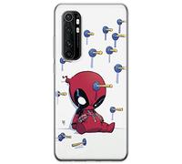 ERT GROUP custodia per cellulare per Xiaomi MI NOTE 10 Lite originale e con licenza ufficiale Marvel, modello Deadpool 005 adattato in modo ottimale alla forma dello smartphone, custodia in TPU