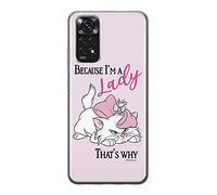 Ert Group custodia per cellulare per Xiaomi REDMI NOTE 11S 4G / REDMI NOTE 11 4G originale e con licenza ufficiale Disney, modello Marie 004 adattato alla forma dello smartphone, custodia in TPU