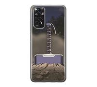 Ert Group custodia per cellulare per Xiaomi REDMI NOTE 11S 4G / REDMI NOTE 11 4G originale e con licenza ufficiale Marvel, modello Thor 002 adattato alla forma dello smartphone, custodia in TPU