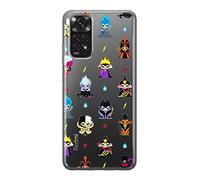 Ert Group custodia per cellulare per Xiaomi REDMI NOTE 11S 4G / REDMI NOTE 11 4G originale e con licenza ufficiale Disney, modello Disney Villains 007, parzialmente trasparente