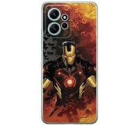 Ert Group custodia per cellulare per Xiaomi REDMI NOTE 12 4G originale e con licenza ufficiale Marvel, modello Iron Man 003 adattato in modo ottimale alla forma dello smartphone, custodia in TPU