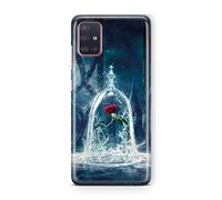 ERT GROUP Custodia per Samsung A51 con licenza ufficiale Disney Principesse, cover in plastica TPU silicone protegge da urti e graffi multicolore
