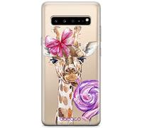 ERT GROUP Custodia per Samsung S10 5G Originale e ufficiale Babaco Motivo Chill 001 perfettamente adattato alla forma del telefono cellulare, parzialmente trasparente