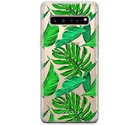 ERT GROUP Custodia per Samsung S10 5G Originale e ufficiale Babaco Motivo Fruits and Flowers 006 perfettamente adattabile alla forma del telefono cellulare, parzialmente trasparente