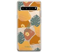 ERT GROUP Custodia per Samsung S10 5G Originale e ufficiale Babaco Motivo Fruits and Flowers 008 perfettamente adattata alla forma del telefono cellulare, parzialmente trasparente