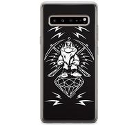 ERT GROUP Custodia per Samsung S10 5G Originale e Ufficiale Disney Fantasia The Princesses 001 perfettamente adattata alla forma del telefono cellulare Custodia in TPU