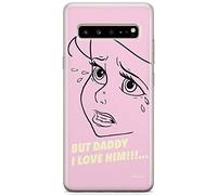 ERT GROUP Custodia per Samsung S10 5G Originale e Ufficiale Disney Fantasia The Princesses 007 perfettamente adattata alla forma del telefono cellulare Custodia in TPU