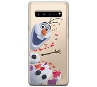 ERT GROUP Custodia per Samsung S10 5G Originale e Ufficiale Disney Frozen 2 003 perfettamente adattata alla forma del telefono cellulare, parzialmente trasparente