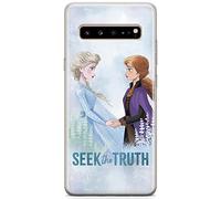 ERT GROUP Custodia per Samsung S10 5G Originale e ufficiale Disney Frozen 2 006 perfettamente adattata alla forma del telefono cellulare Custodia in TPU