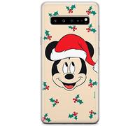 ERT GROUP Custodia per Samsung S10 5G Originale e Ufficiale Disney Pattern Winter 040 perfettamente adattata alla forma del telefono cellulare Custodia in TPU