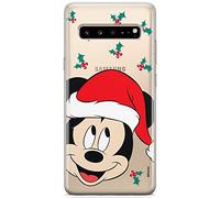 ERT GROUP Custodia per Samsung S10 5G Originale e Ufficiale Disney Pattern Winter 041 perfettamente adattabile alla forma del telefono cellulare, parzialmente trasparente