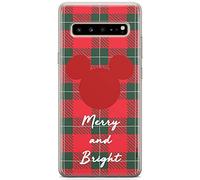 ERT GROUP Custodia per Samsung S10 5G Originale e Ufficiale Disney Pattern Winter 041 perfettamente adattata alla forma del telefono cellulare Custodia in TPU