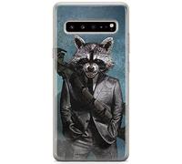 ERT GROUP Custodia per Samsung S10 5G Originale e Ufficiale Marvel Modello Gaurdians of The Galaxy 002 perfettamente adattato alla forma del telefono cellulare Custodia in TPU