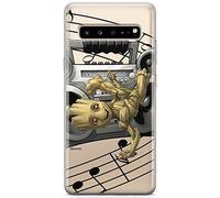 ERT GROUP Custodia per Samsung S10 5G Originale e ufficiale Marvel Modello Gaurdians of The Galaxy 004 perfettamente adattabile alla forma del telefono cellulare, parzialmente trasparente